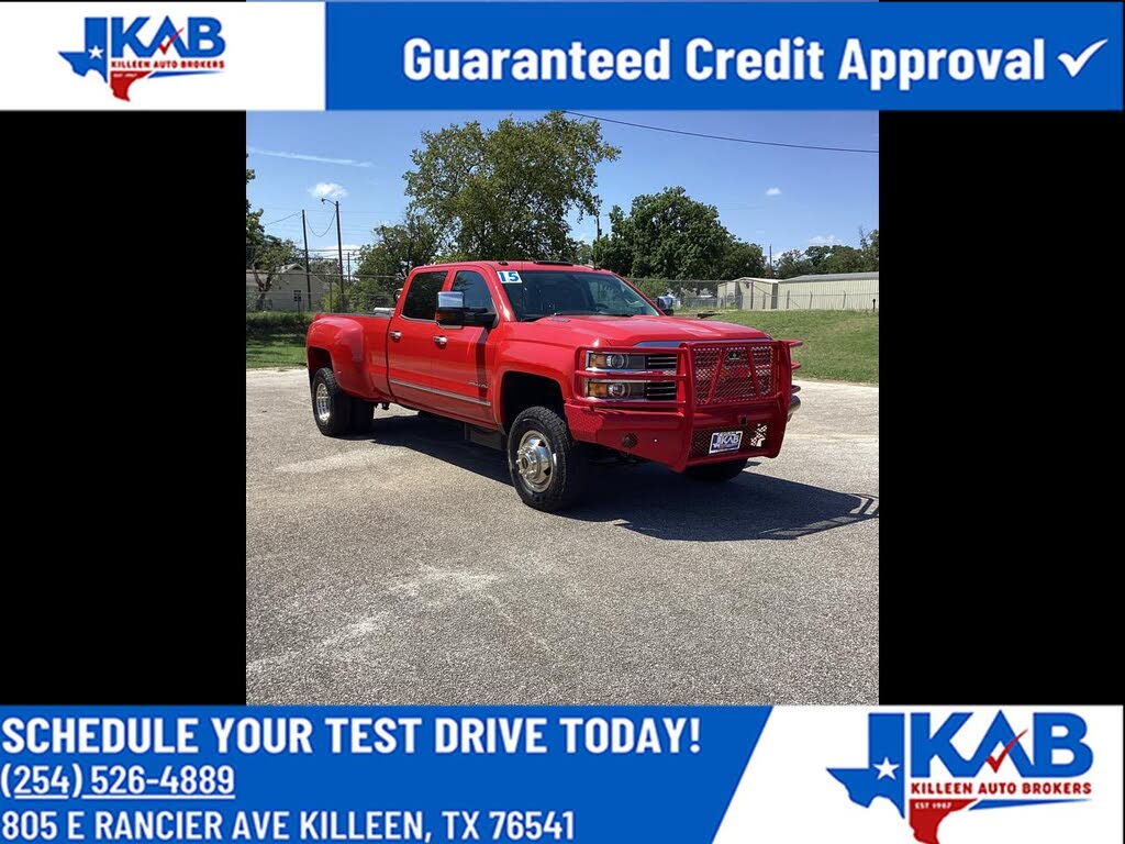 2015 Chevrolet Silverado 3500HD LTZ Crew Cab 4WD