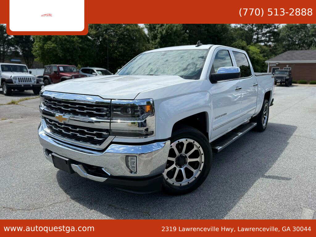 2016 Chevrolet Silverado 1500 LTZ Crew Cab 4WD