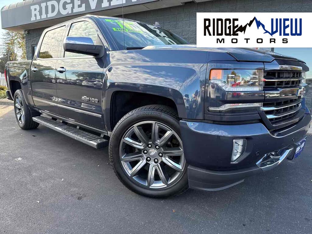 2018 Chevrolet Silverado 1500 LTZ Crew Cab 4WD