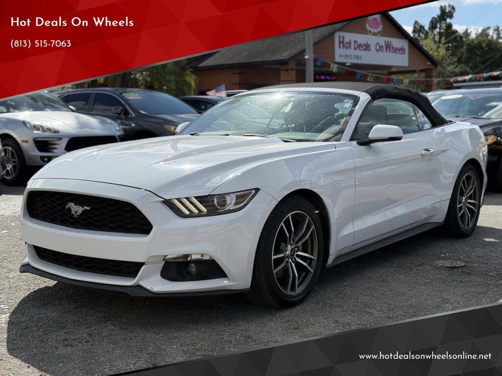 2017 Ford Mustang EcoBoost Premium Convertible RWD
