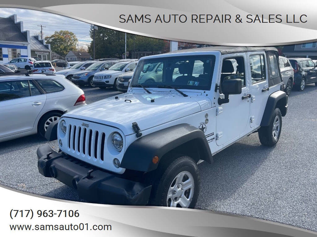 2018 Jeep Wrangler JK Unlimited Sport S 4WD