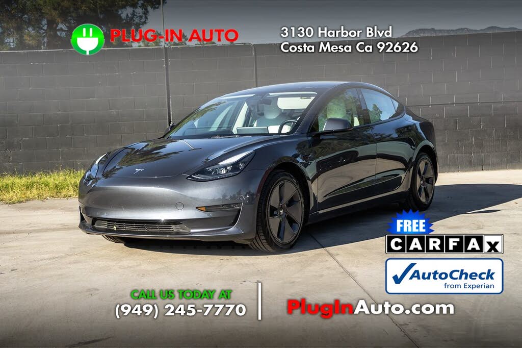 2022 Tesla Model 3 RWD