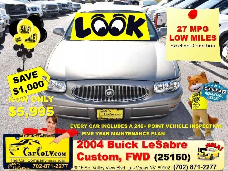 2004 Buick LeSabre Custom Sedan FWD