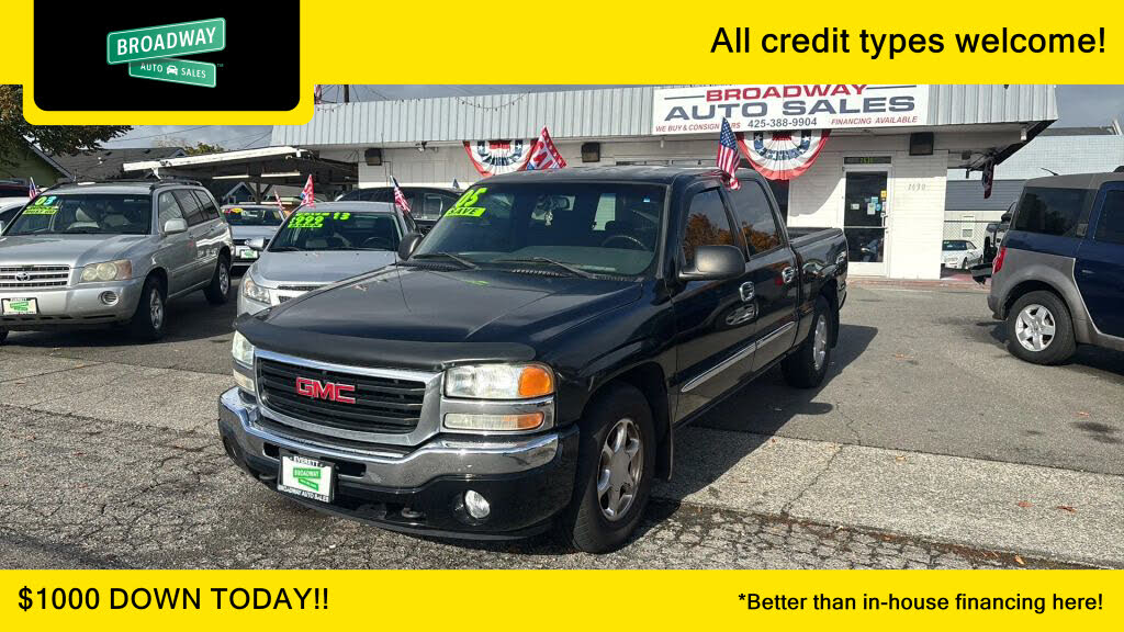 2005 GMC Sierra 1500 SLE Crew Cab SB
