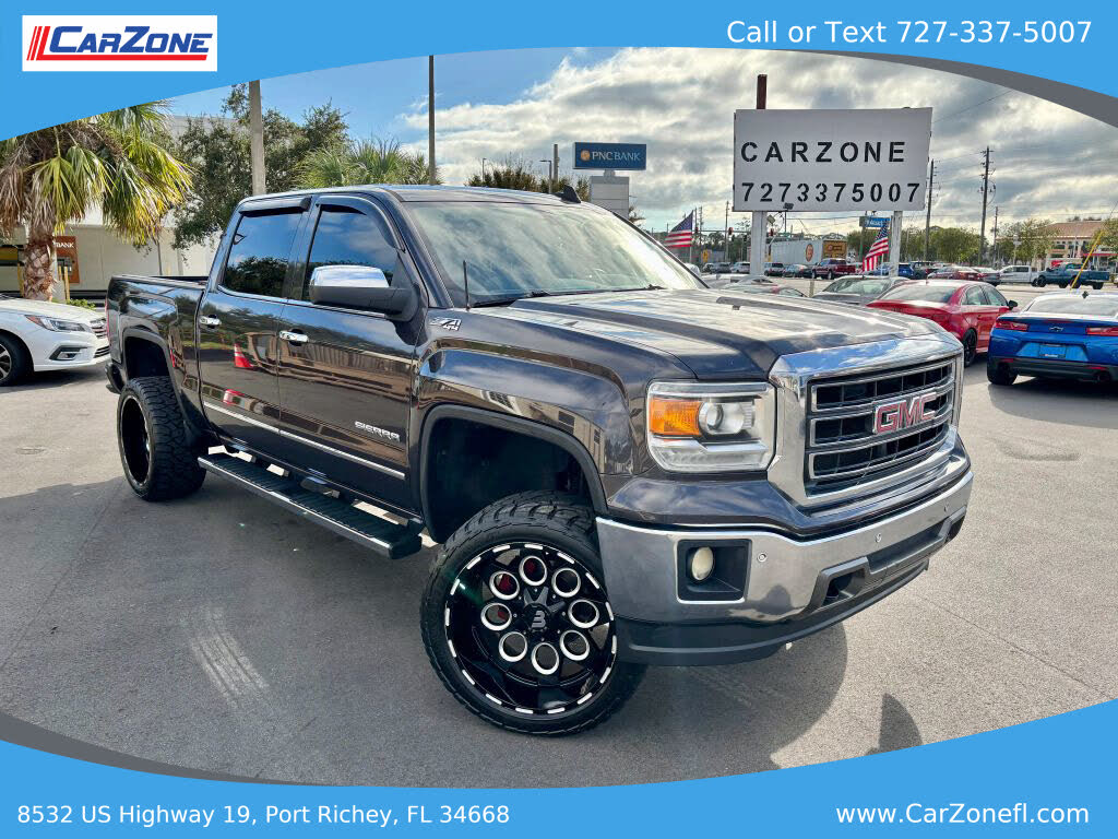 2015 GMC Sierra 1500 SLT Crew Cab 4WD