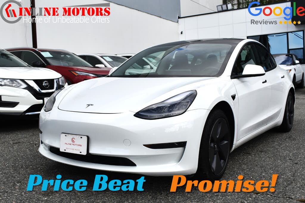 2021 Tesla Model 3 Standard Range Plus RWD