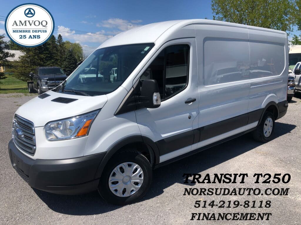 2017 Ford Transit Cargo 250 3dr LWB Medium Roof Cargo Van with Sliding Passenger Side Door
