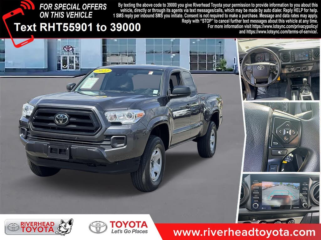 2022 Toyota Tacoma SR I4 Access Cab 4WD