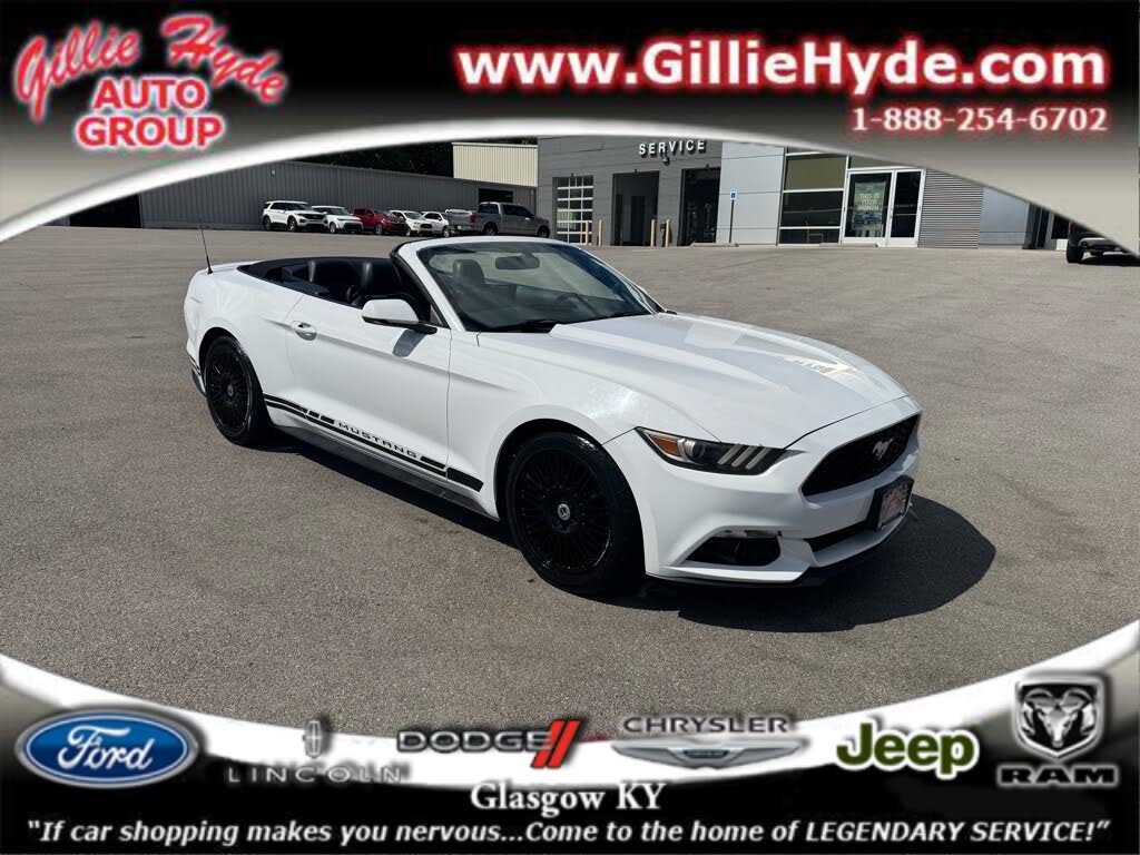 2016 Ford Mustang EcoBoost Premium Convertible RWD