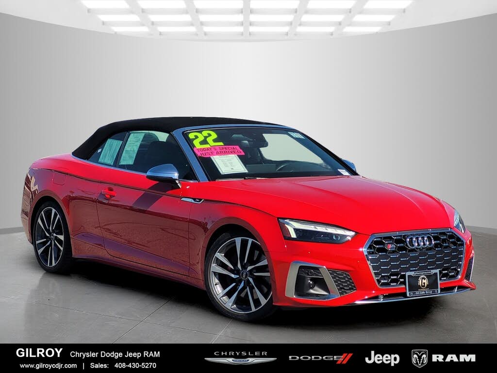 2022 Audi S5 3.0T quattro Premium Cabriolet AWD