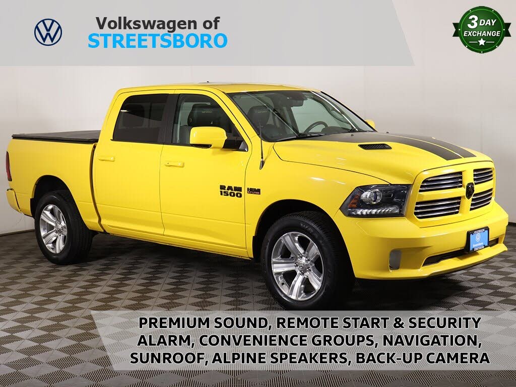 2016 RAM 1500 Sport Crew Cab 4WD