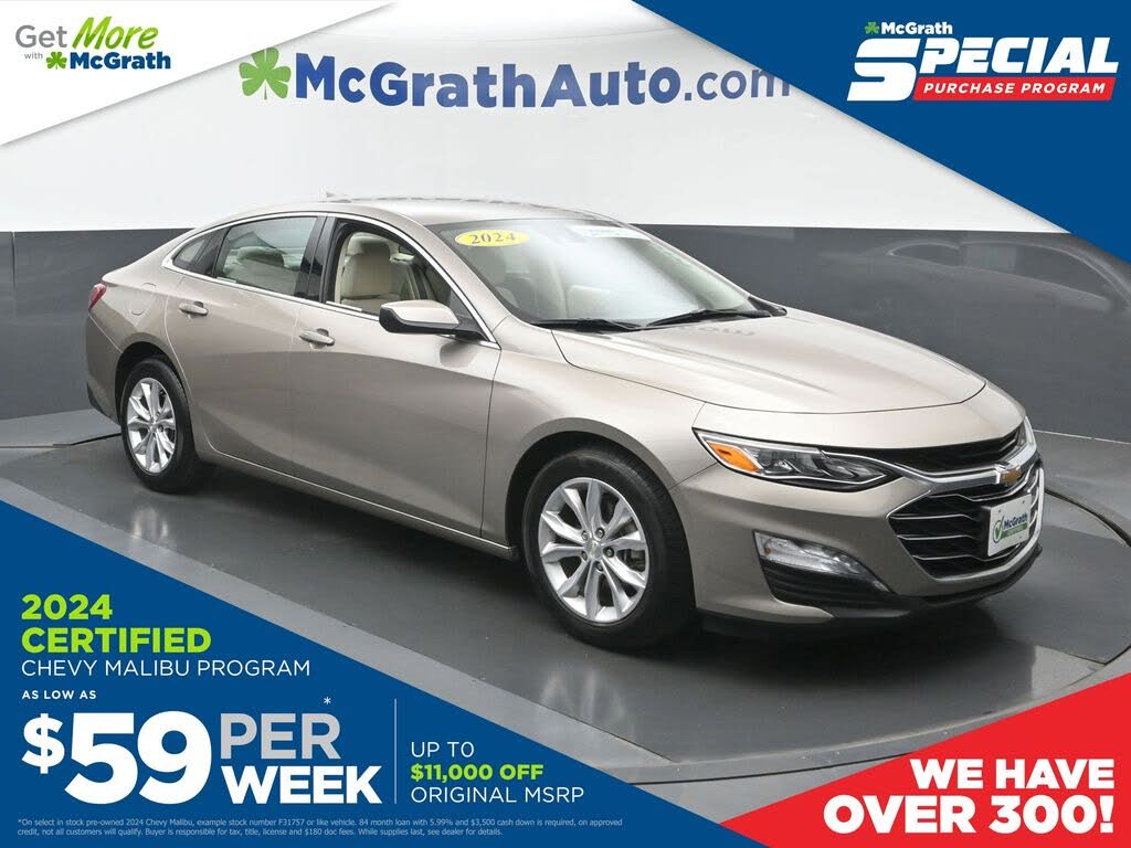 2024 Chevrolet Malibu LT with 2LT FWD