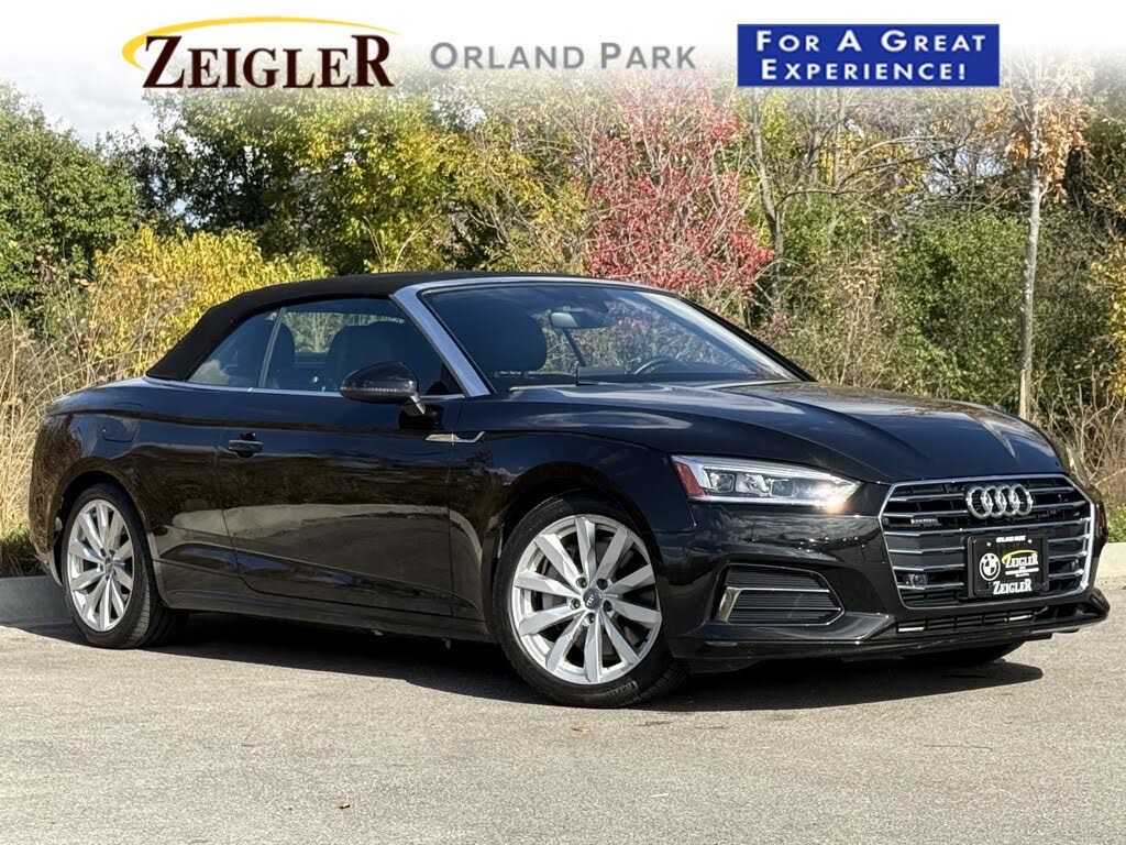 2018 Audi A5 2.0T quattro Premium Plus Cabriolet AWD