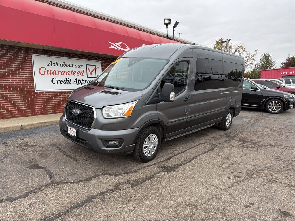 2021 Ford Transit Passenger 350 XLT Medium Roof LB RWD