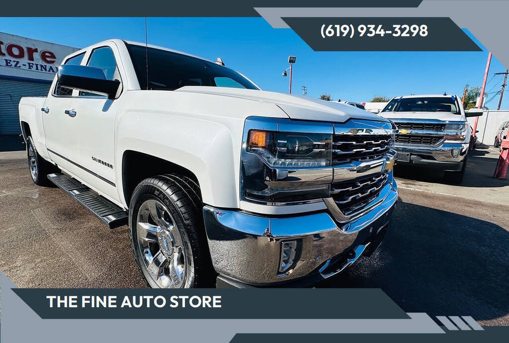 2018 Chevrolet Silverado 1500 LTZ Crew Cab RWD