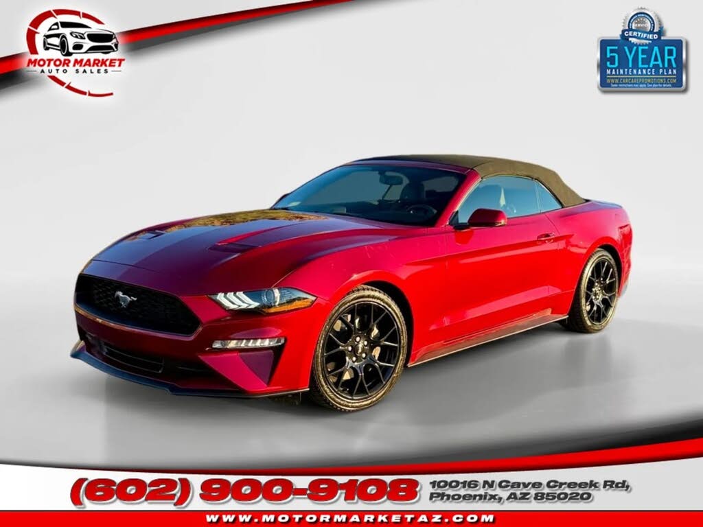 2018 Ford Mustang EcoBoost Premium Convertible RWD