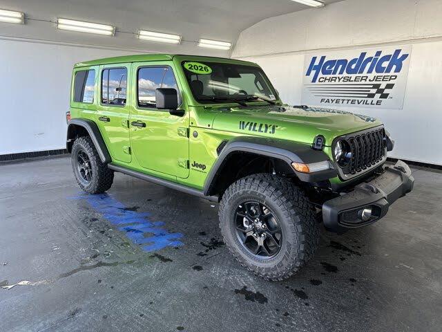 2026 Jeep Wrangler Willys 4-Door 4WD
