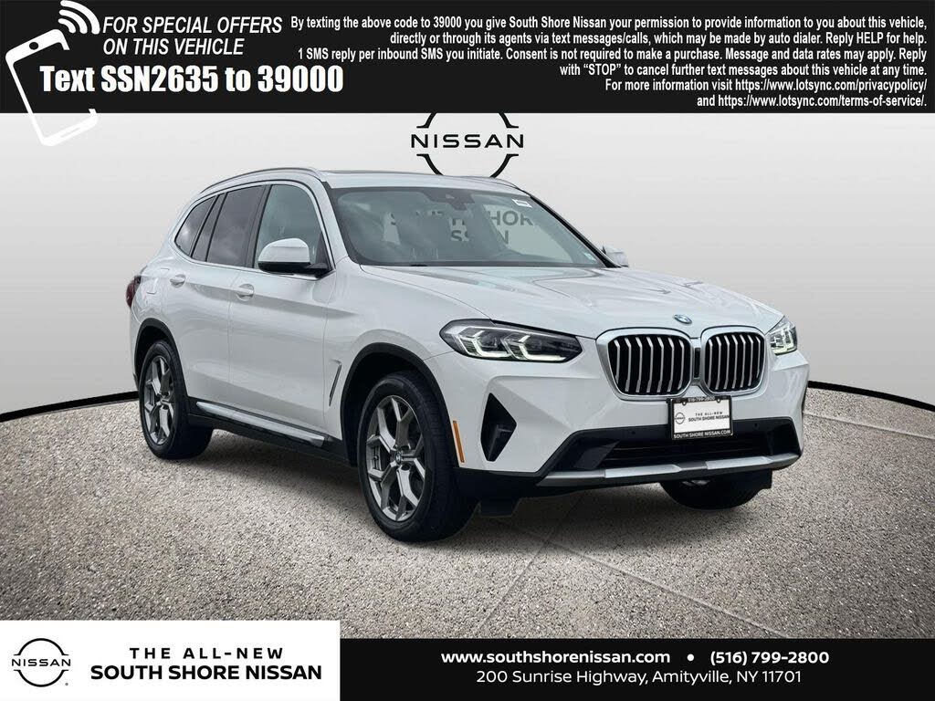 2022 BMW X3 xDrive30i AWD