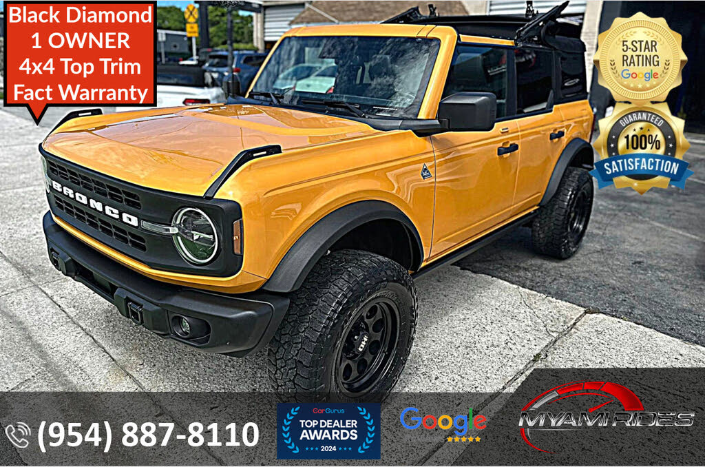 2022 Ford Bronco Black Diamond 4-Door 4WD