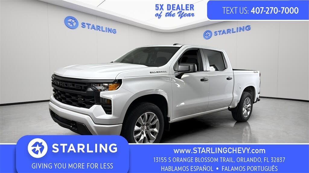 2024 Chevrolet Silverado 1500 Custom Crew Cab 4WD