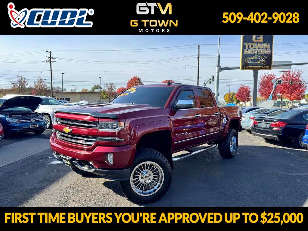 2016 Chevrolet Silverado 1500 LTZ Crew Cab 4WD