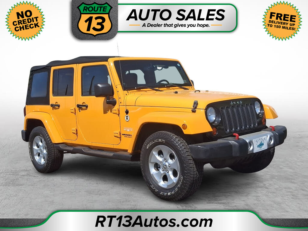 2013 Jeep Wrangler Unlimited Sahara 4WD