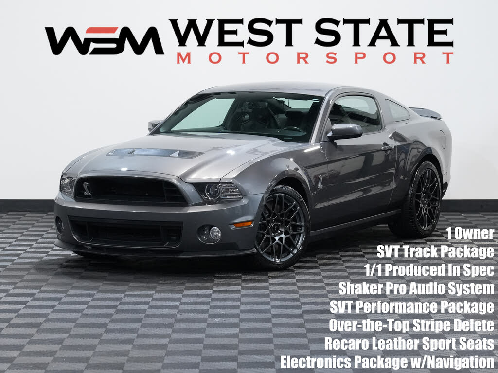 2013 Ford Mustang Shelby GT500 Coupe RWD