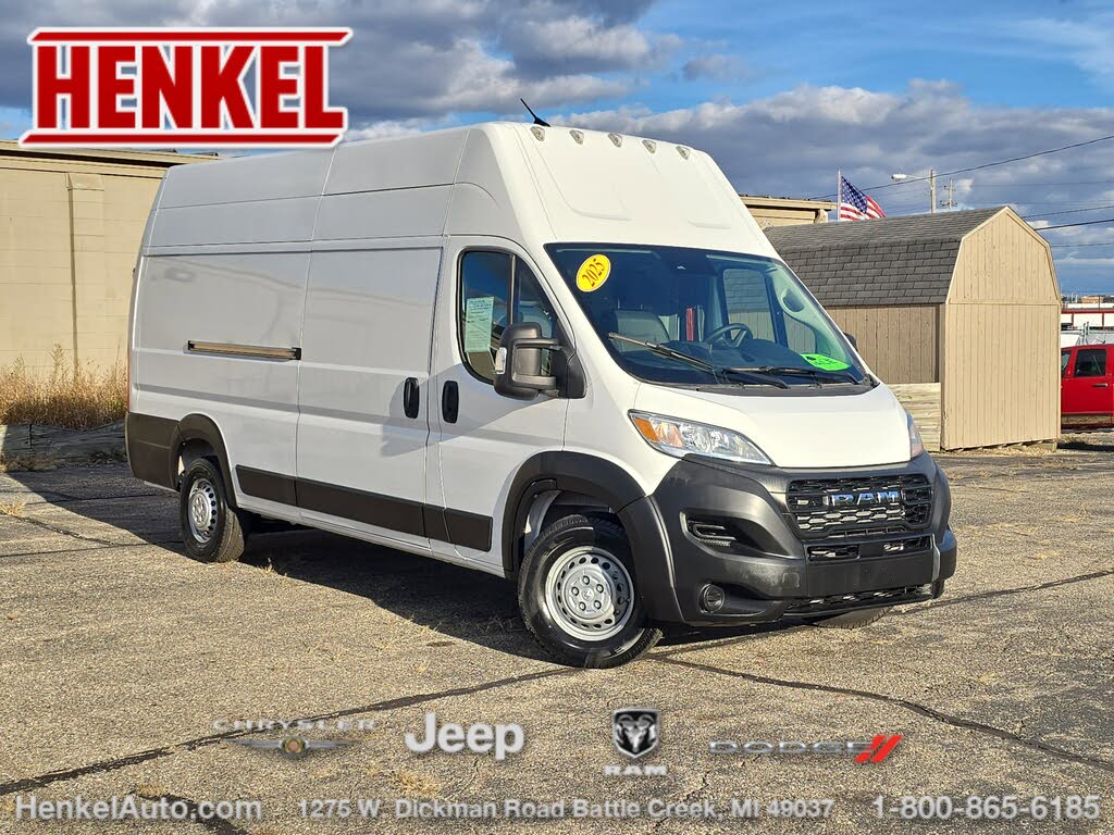 2025 RAM ProMaster 3500 Tradesman 159 Super High Roof Extended Cargo Van FWD