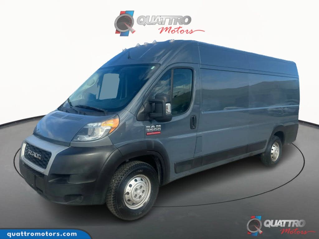 2019 RAM ProMaster 3500 159 High Roof Extended Cargo Van FWD