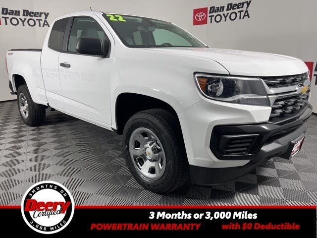 2022 Chevrolet Colorado Work Truck Extended Cab 4WD