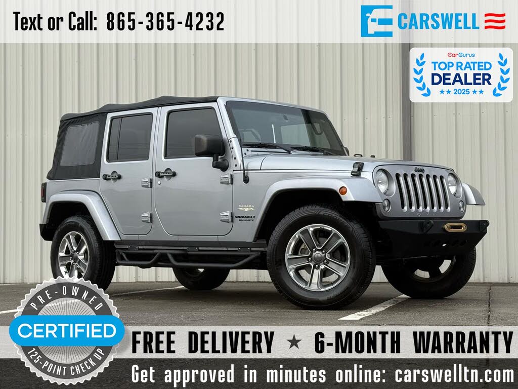 2015 Jeep Wrangler Unlimited Sahara 4WD