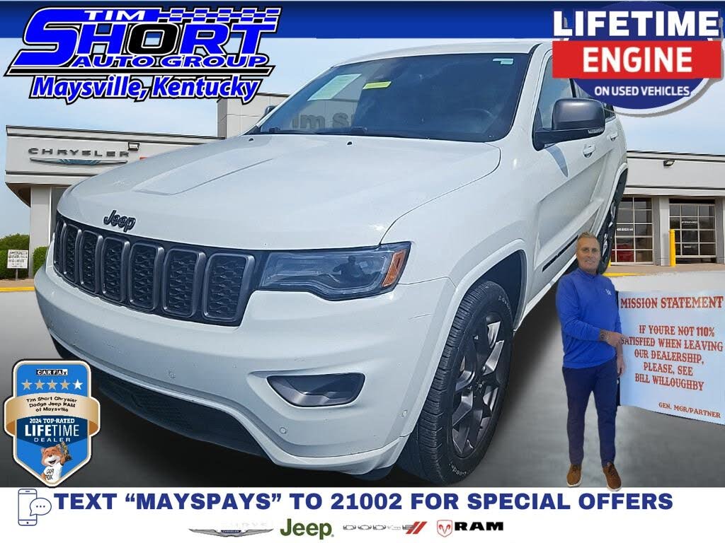 2021 Jeep Grand Cherokee 80th Anniversary Edition 4WD