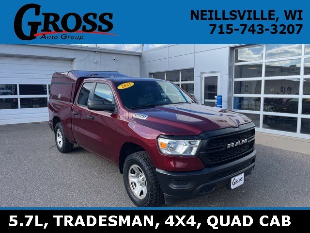 2021 RAM 1500 Tradesman Quad Cab 4WD