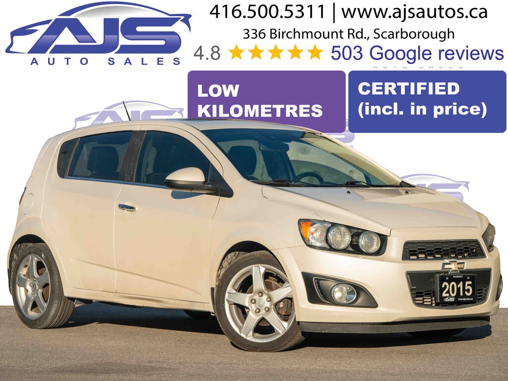2015 Chevrolet Sonic LTZ Hatchback FWD
