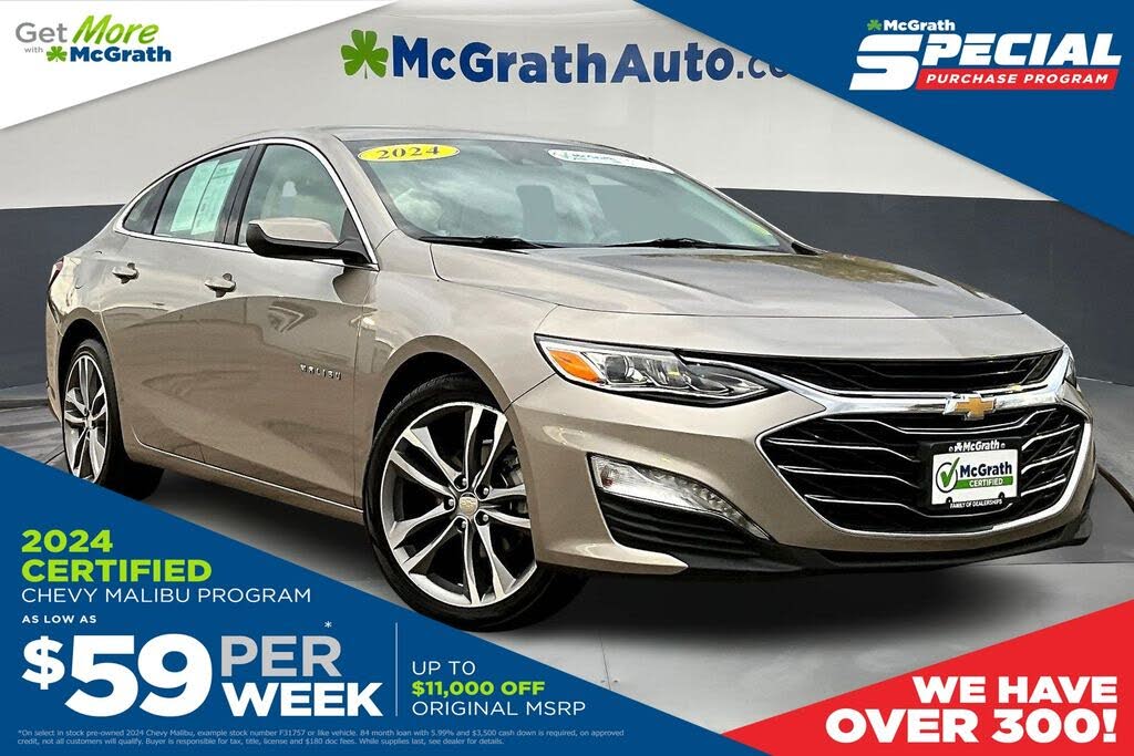 2024 Chevrolet Malibu LT with 2LT FWD