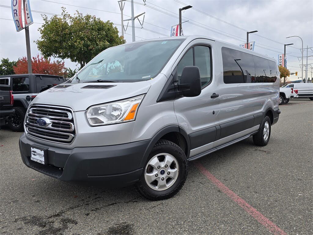 2017 Ford Transit Passenger 350 XLT Low Roof LWB RWD with Sliding Passenger-Side Door
