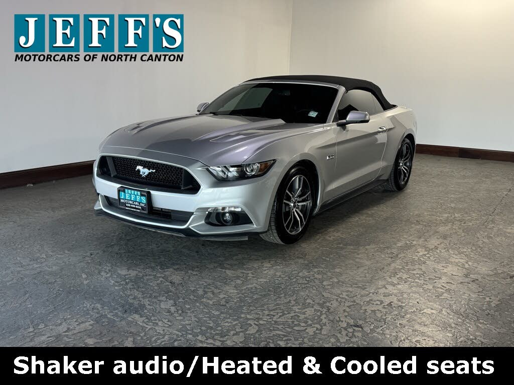 2017 Ford Mustang GT Premium Convertible RWD