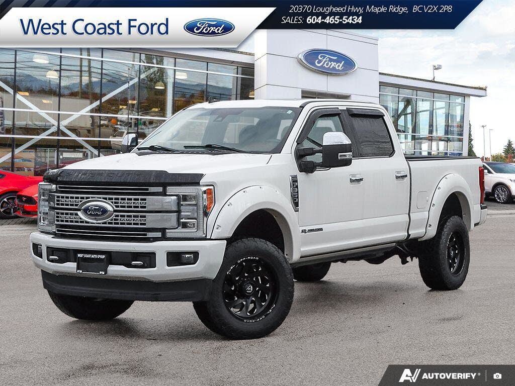 2019 Ford F-350 Super Duty Platinum Crew Cab 4WD