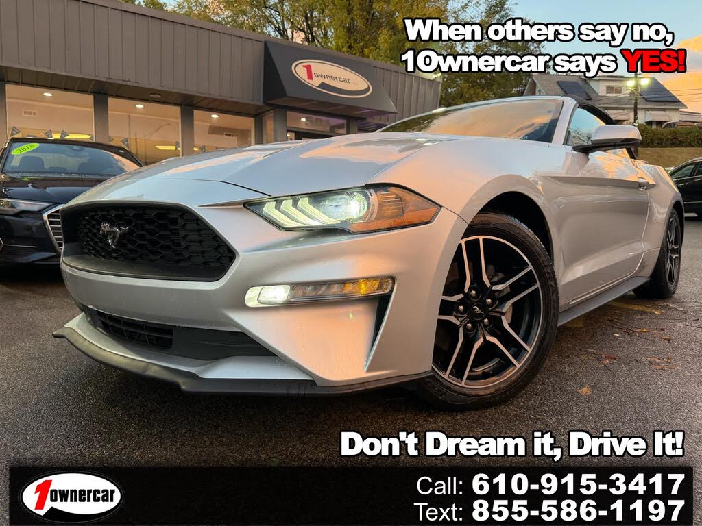 2018 Ford Mustang EcoBoost Convertible RWD