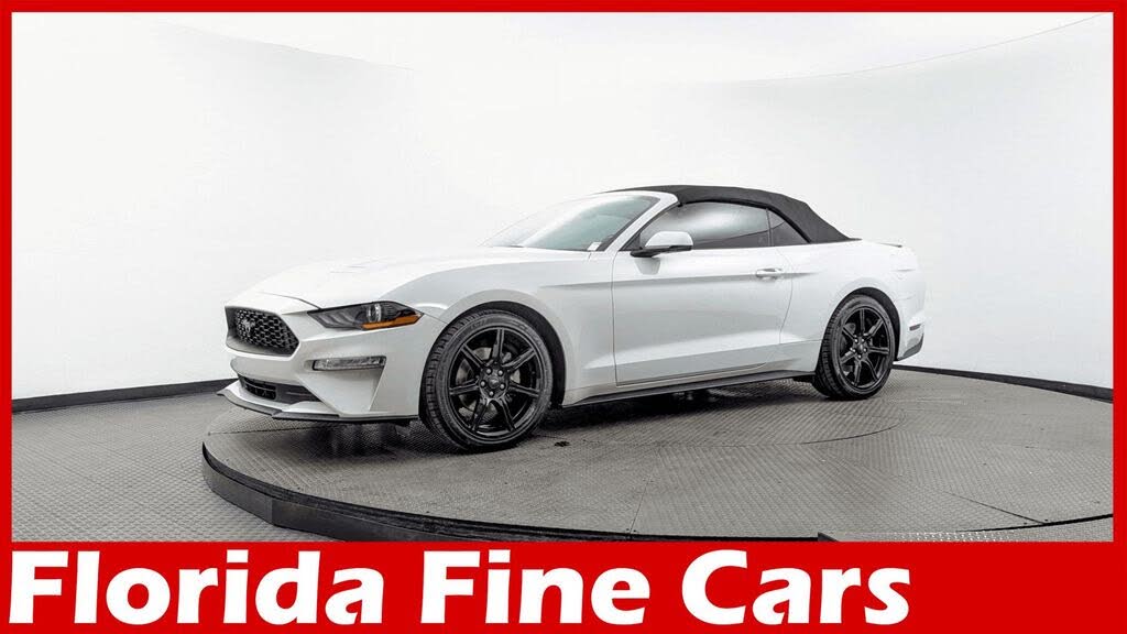 2018 Ford Mustang EcoBoost Premium Convertible RWD