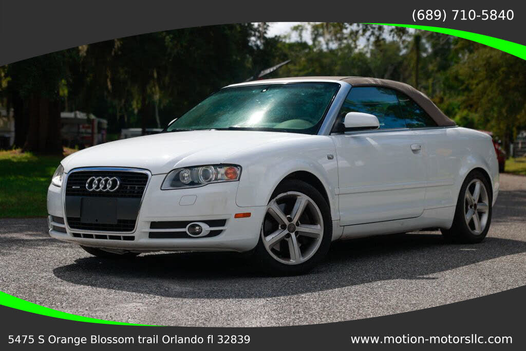 2007 Audi A4 3.2 quattro Cabriolet AWD
