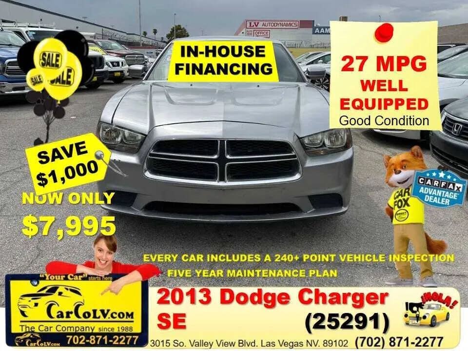 2013 Dodge Charger SE RWD