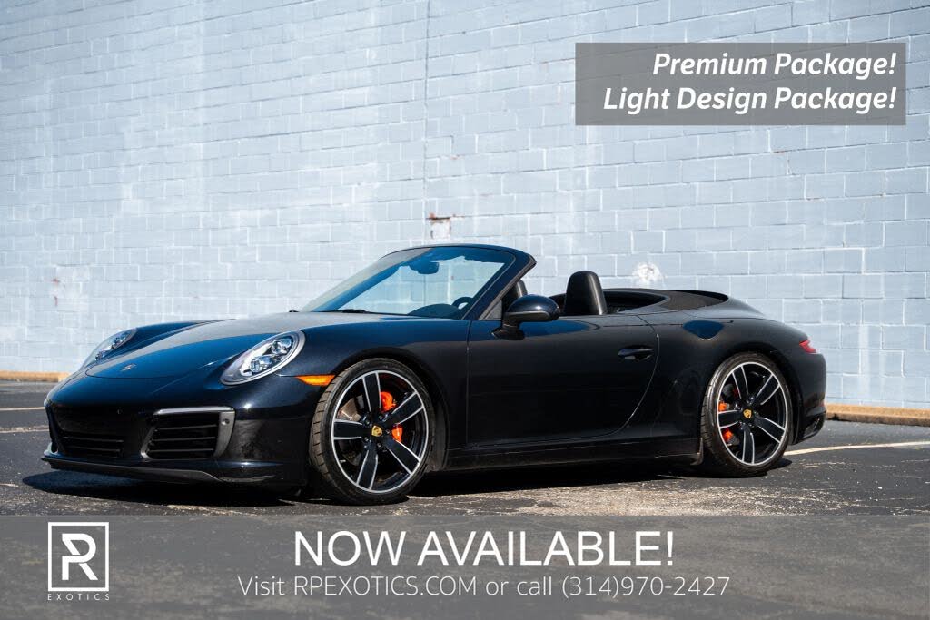 2018 Porsche 911 Carrera Cabriolet RWD