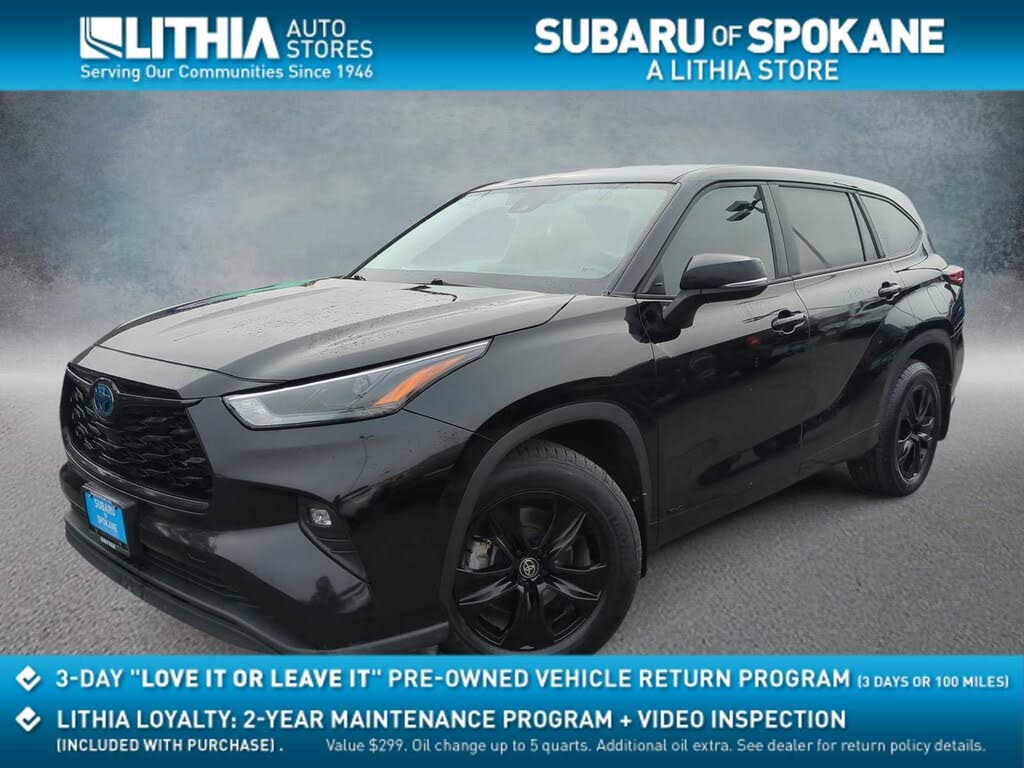 Used 2024 Toyota Highlander Hybrid XLE Nightshade AWD for Sale