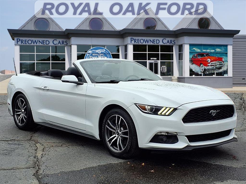 2017 Ford Mustang EcoBoost Premium Convertible RWD