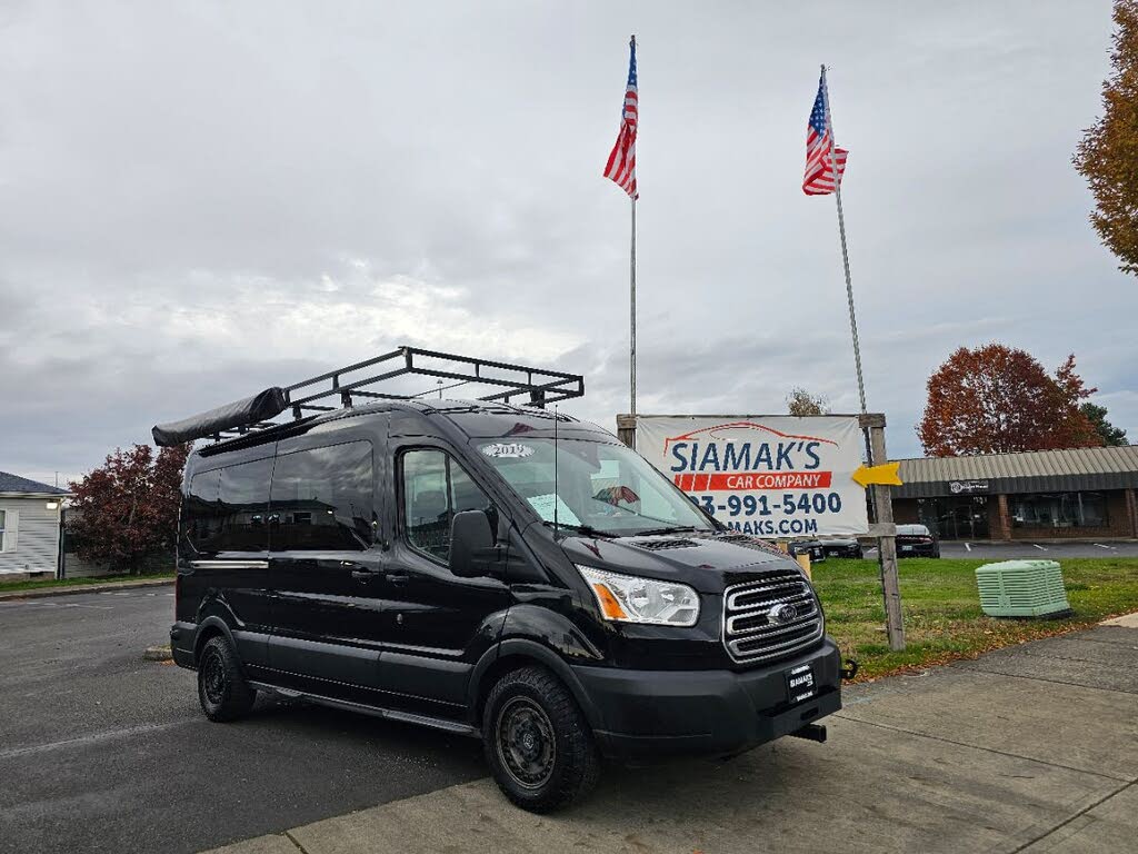 2019 Ford Transit Passenger 350 XLT Medium Roof LWB RWD with Sliding Passenger-Side Door