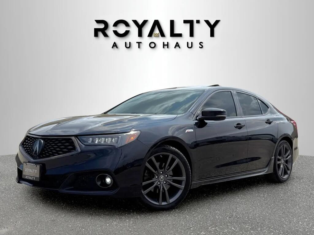 2018 Acura TLX FWD with Technology and A-Spec Package