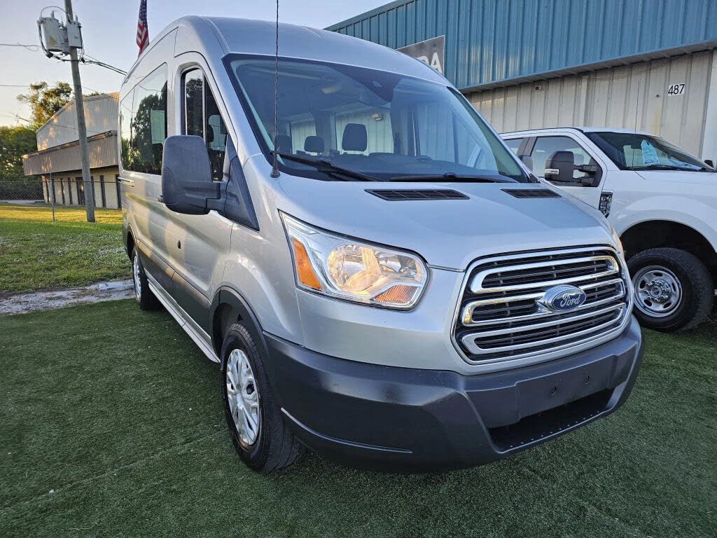 2017 Ford Transit Passenger 150 XLT Medium Roof RWD with Sliding Passenger-Side Door