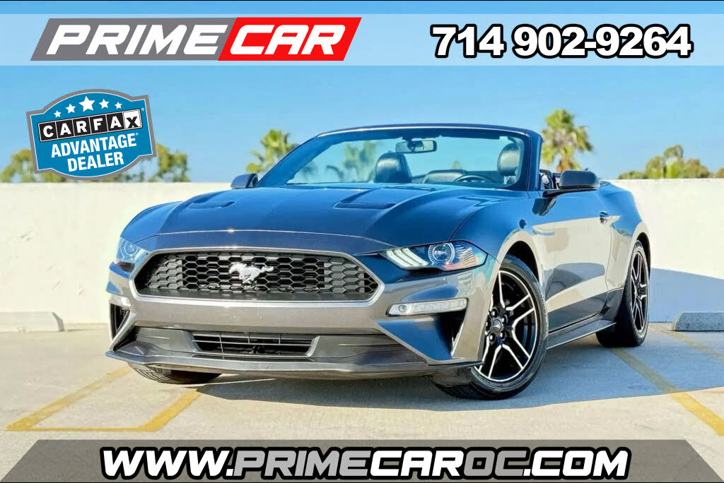 2020 Ford Mustang EcoBoost Premium Convertible RWD