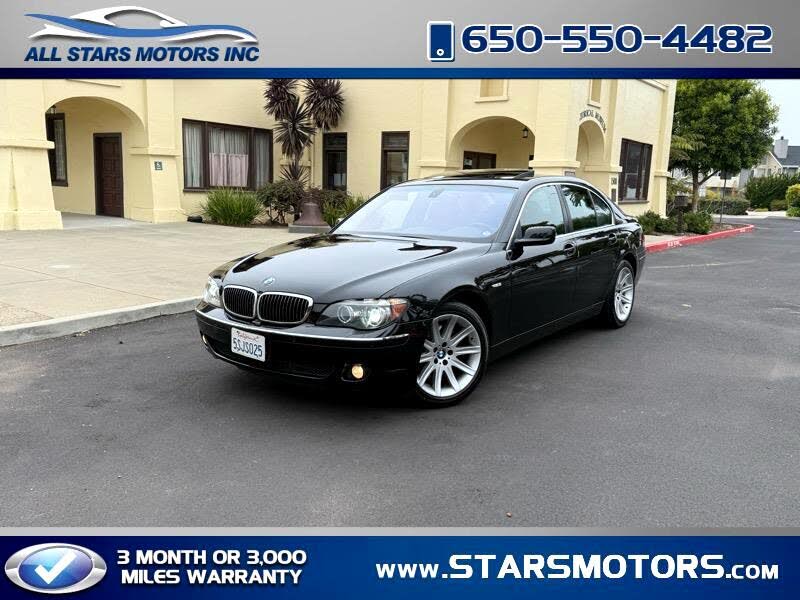 2006 BMW 7 Series 750i RWD
